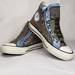 🌴 Converse All-Star double tongue Chucks